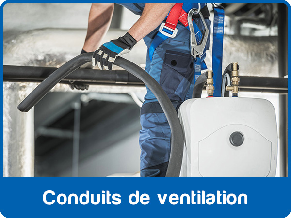Nettoyage de conduits de ventilation à la tige, trappe ouverte - Air 2 Inc.