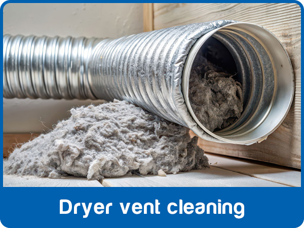 Lint pulled out of a dryer vent - Air 2 Inc.